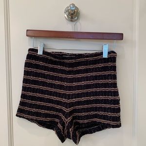 Free people stripped shorts